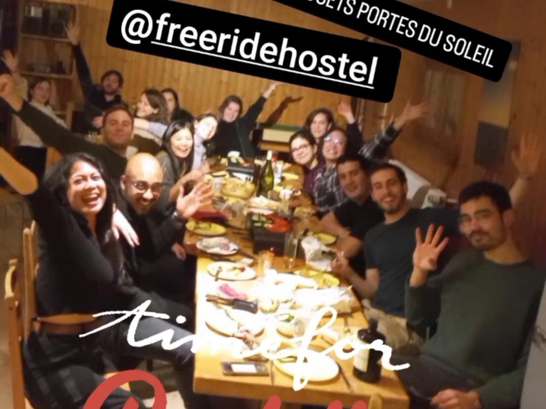 Freeride Hostel Les Crosets Exteriör bild